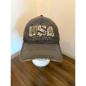 Buck Wear God Guns Country USA RealTree Baseball Hat Cap Adjustable
